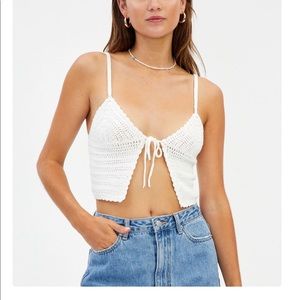 Glassons crochet top